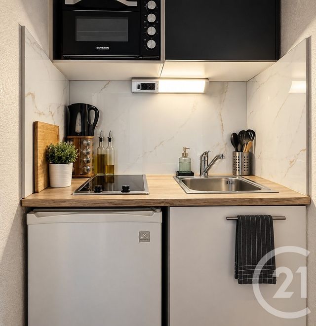 Appartement F1 à vendre - 1 pièce - 21.92 m2 - MONTPELLIER - 34 - LANGUEDOC-ROUSSILLON - Century 21 Via Domitia