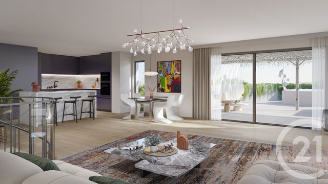 Appartement F4 à vendre - 4 pièces - 101.0 m2 - MONTPELLIER - 34 - LANGUEDOC-ROUSSILLON - Century 21 Via Domitia