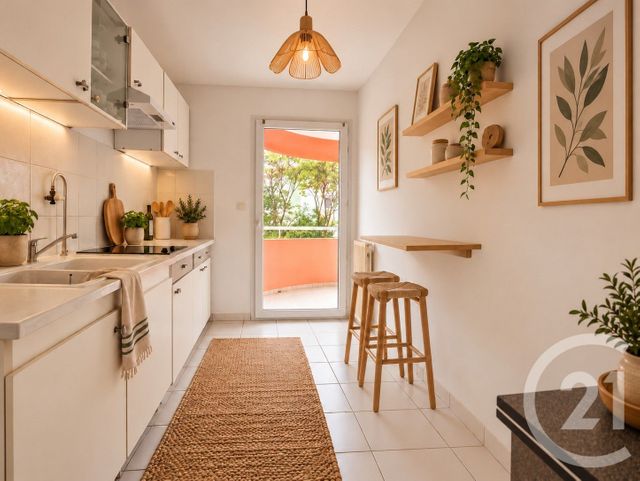 Appartement F2 à louer - 2 pièces - 50.43 m2 - MONTPELLIER - 34 - LANGUEDOC-ROUSSILLON - Century 21 Via Domitia
