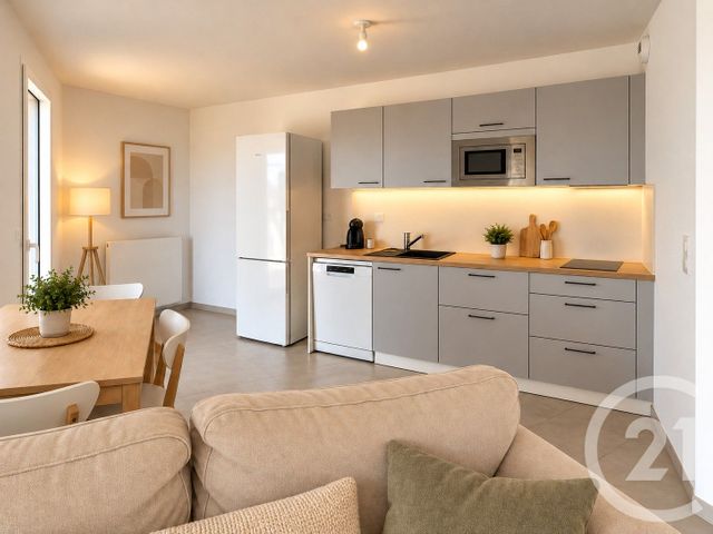 Appartement F2 à louer - 2 pièces - 41.52 m2 - MONTPELLIER - 34 - LANGUEDOC-ROUSSILLON - Century 21 Via Domitia